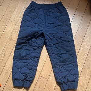Patagonia Kids Quilted Pants - Navy Blue